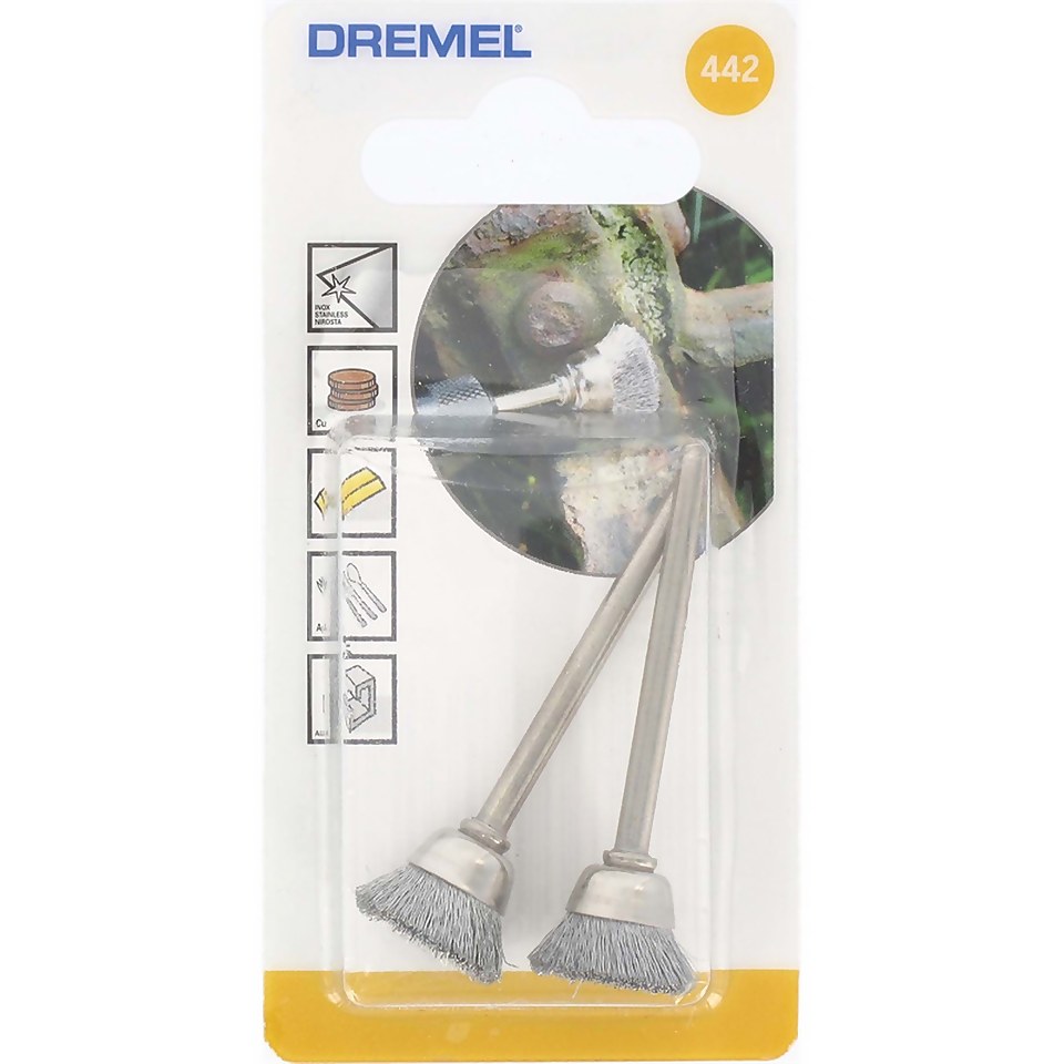 Dremel Carbon Steel Brush 13mm Multipack