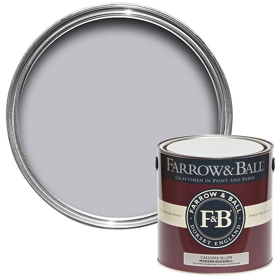 Farrow & Ball Modern Eggshell Paint Calluna No.270 - 2.5L