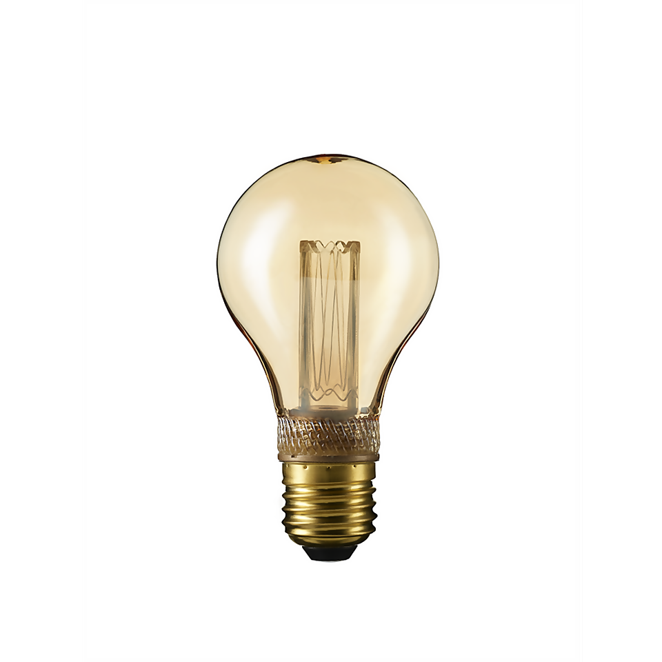 TCP LED Vintage Classic 9WEQ E27 Classic Light Bulb