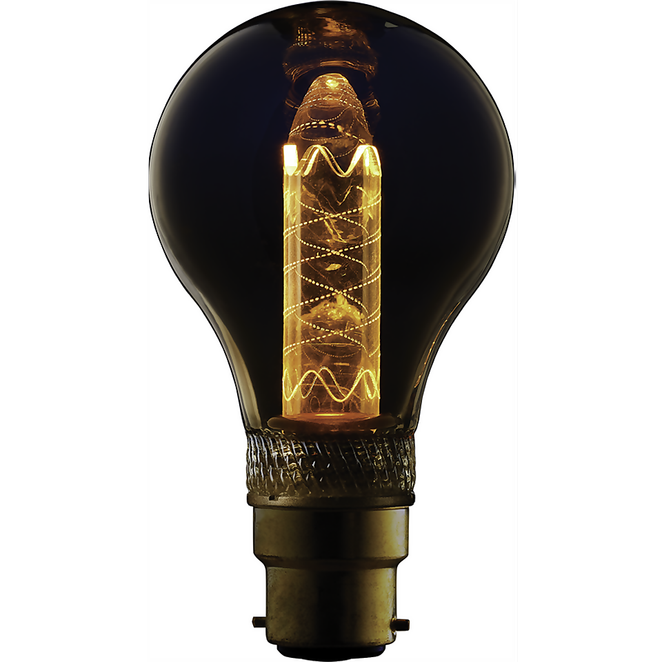 TCP LED Vintage Classic 9WEQ B22 Twist Light Bulb