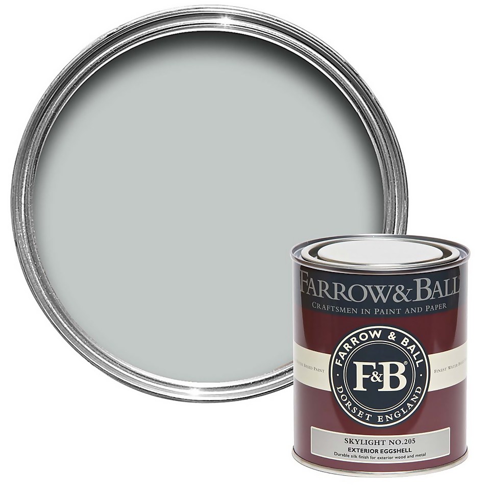 Farrow & Ball Exterior Eggshell Paint Skylight No.205 - 750ml