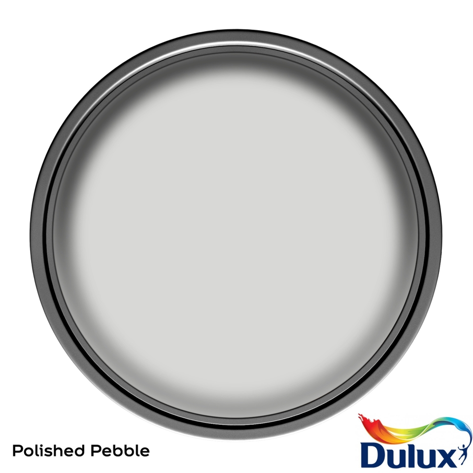Dulux Easycare Bathroom Polished Pebble Soft Sheen Paint 2.5L Homebase
