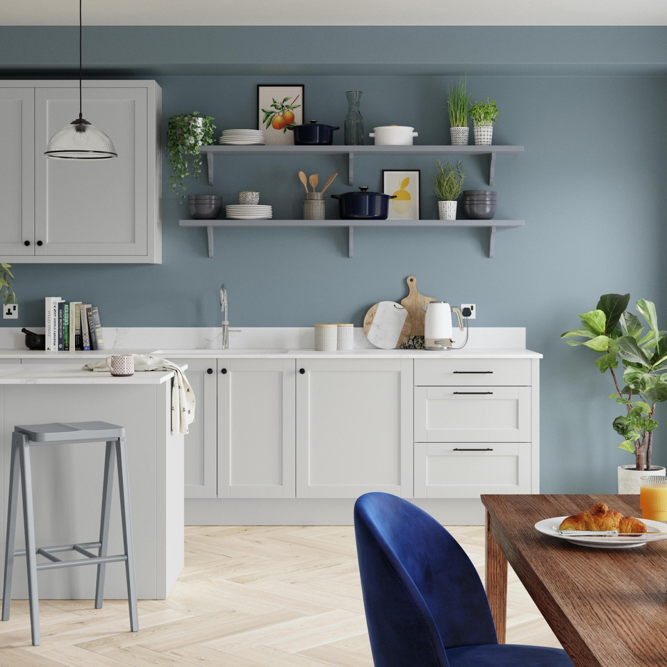 Dulux Matt Emulsion Paint Denim Drift 2.5L Homebase