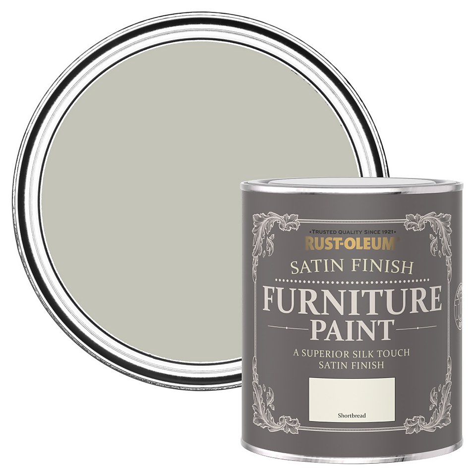 Rust-Oleum Satin Furniture Paint Shortbread - 750ml