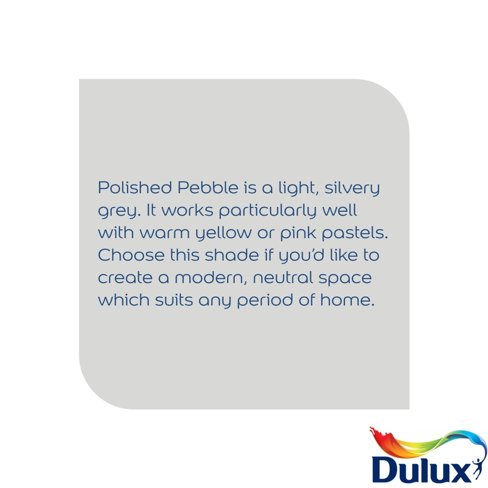 Dulux Silk Emulsion Paint Polished Pebble - 5L