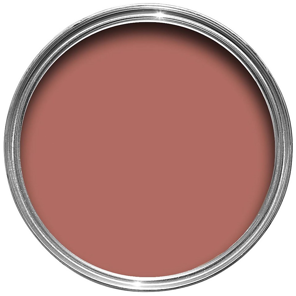 Farrow & Ball Modern Eggshell Paint Archive Collection: Book Room Red - 750ml