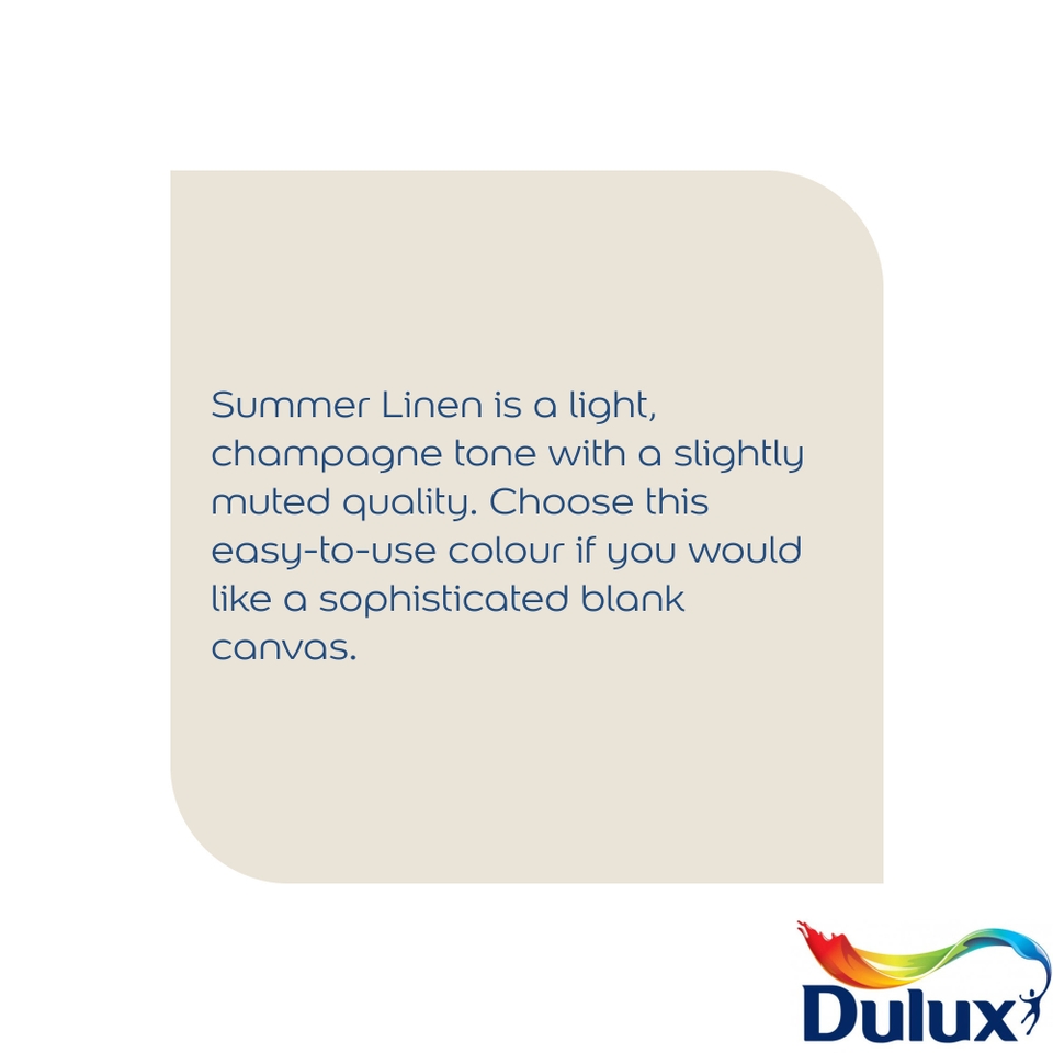 Dulux Easycare Washable & Tough Matt Paint Summer Linen - 2.5L