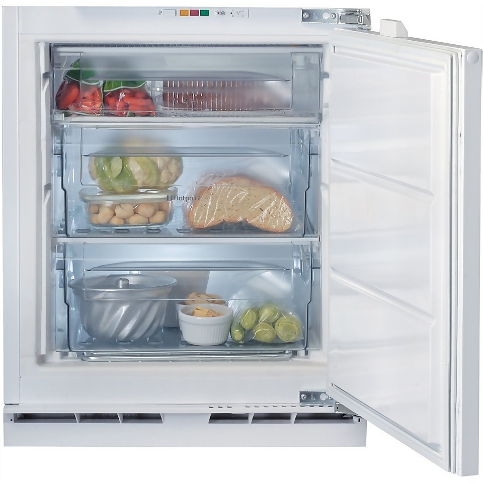 Hotpoint Aquarius HZ A1.UK.1 Integrated Freezer - White