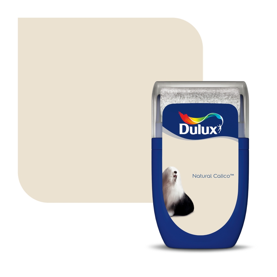 Dulux Matt Paint Natural Calico - Tester 30ml