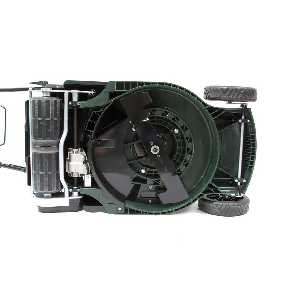 Webb Rr17Sp Supreme Rear Roller Self Propelled Petrol Lawnmower 43cm