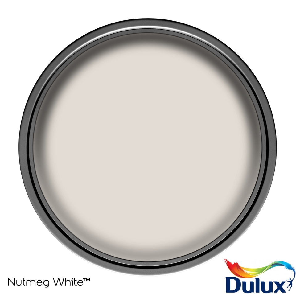 Dulux Easycare Bathroom Nutmeg White Tester Paint - 30ml | Homebase