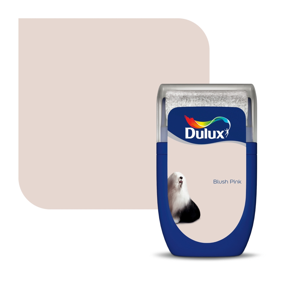 Dulux Matt Paint Blush Pink - Tester 30ml