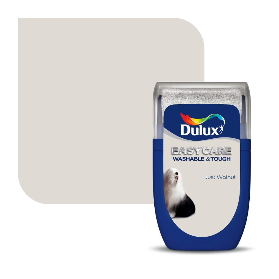 Dulux Easycare Washable & Tough Matt Paint Just Walnut - Tester 30ml