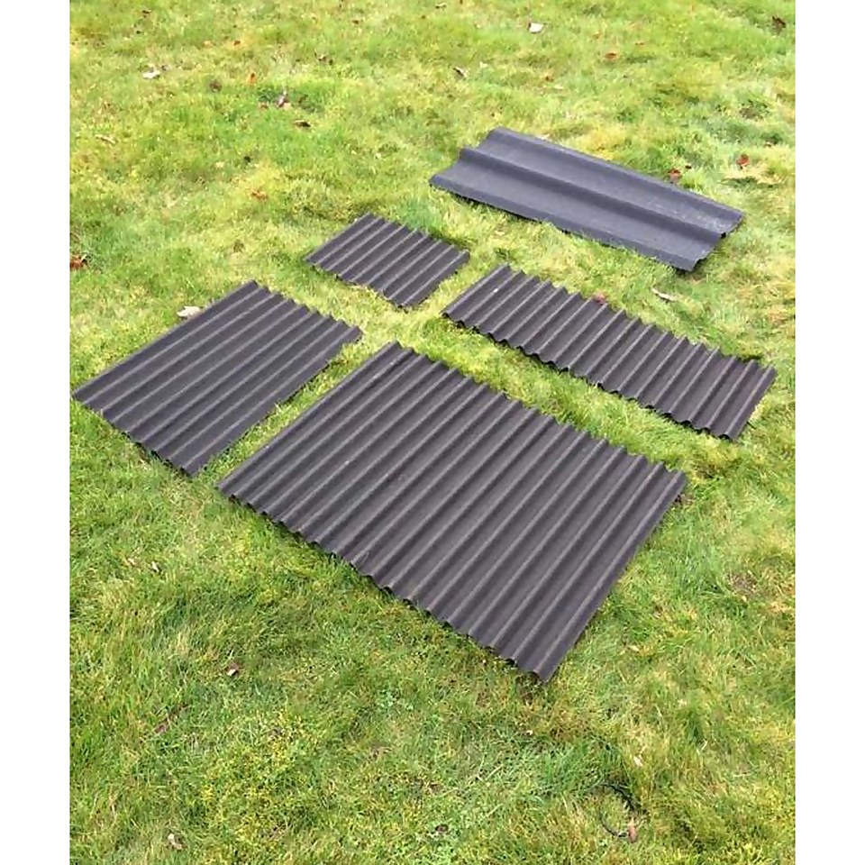 Watershed Roof Kit for 6x6ft Apex & Pent Sheds