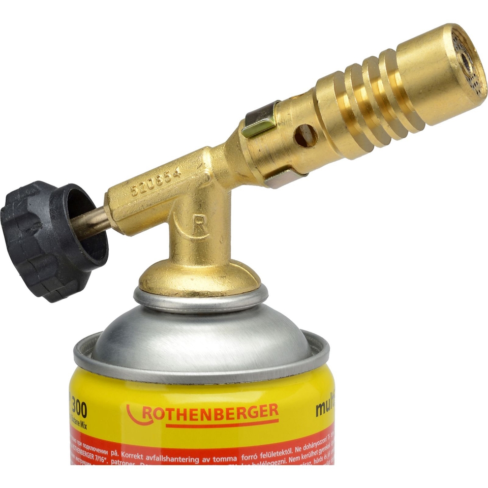 Rothenberger Rofire Burner Adjustable Gas Torch