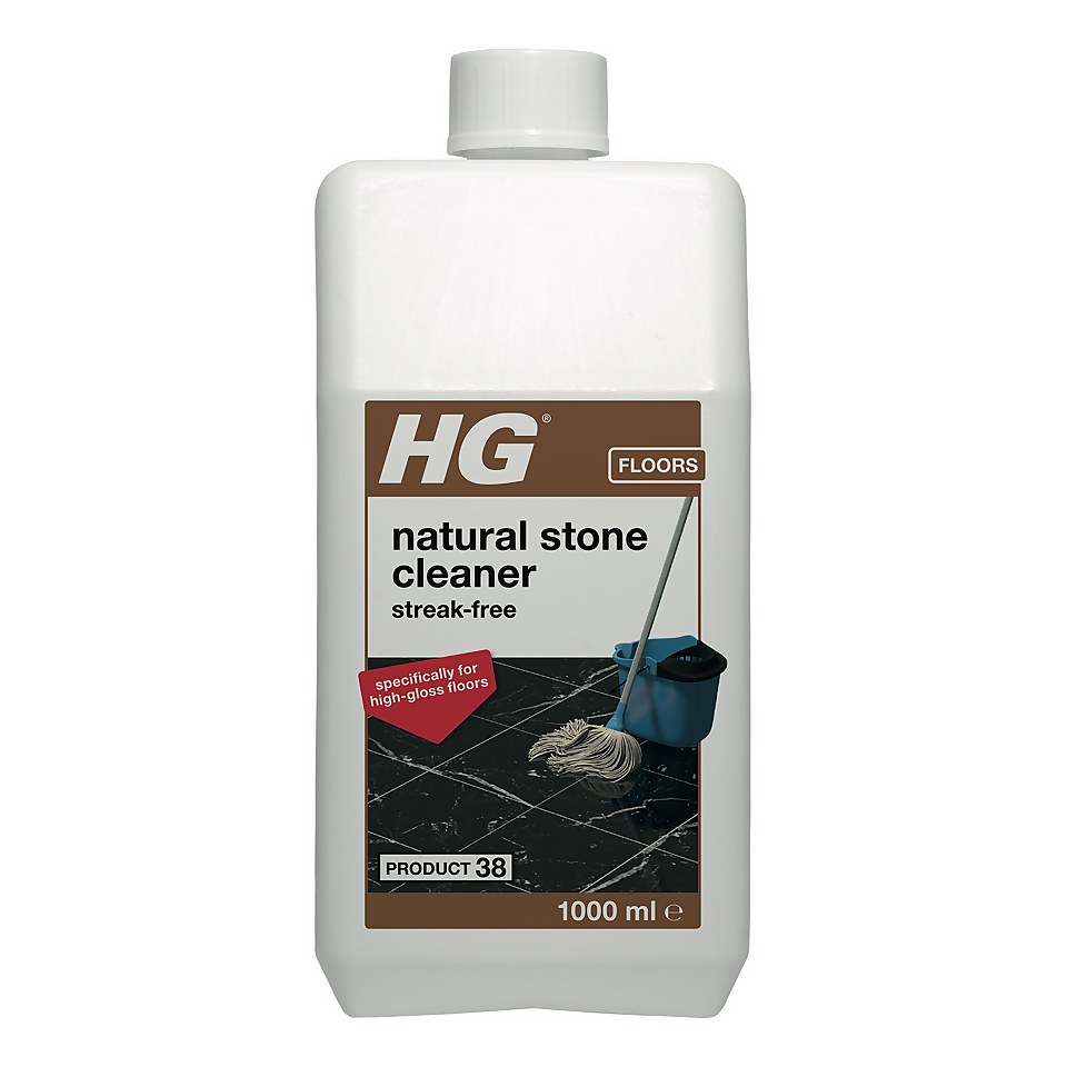 HG Natural Stone Polished Tile Cleaner (product 38) 1L