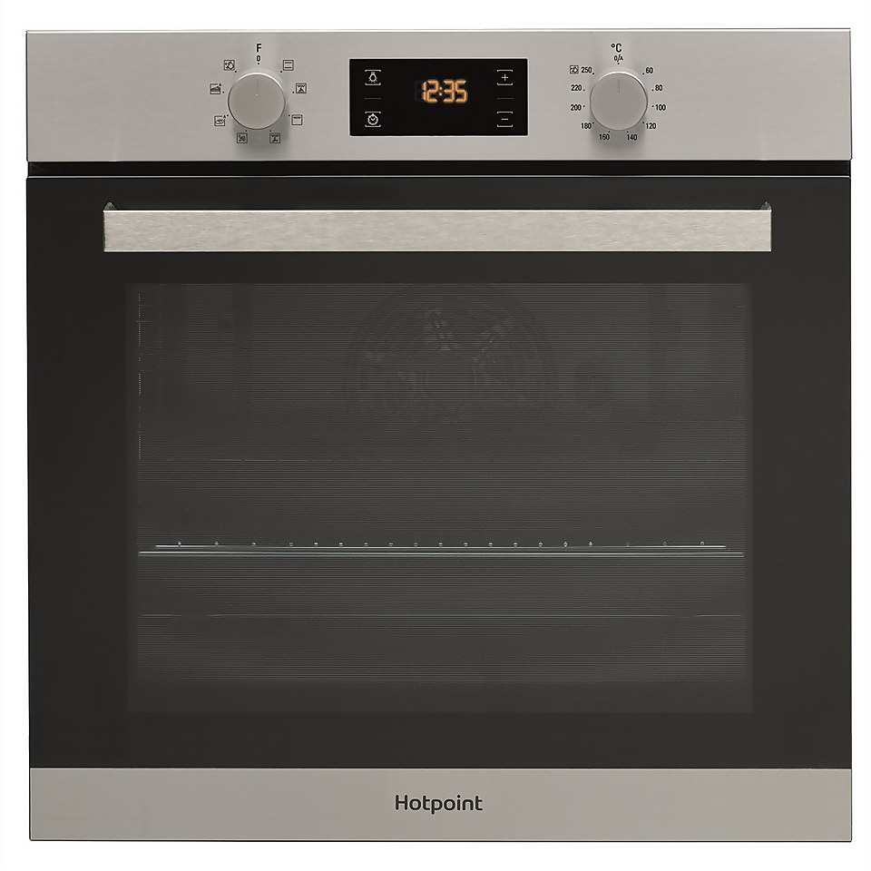 Hotpoint Class 3 SA3540HIX Built-in Single Electric Oven - Stainless Steel