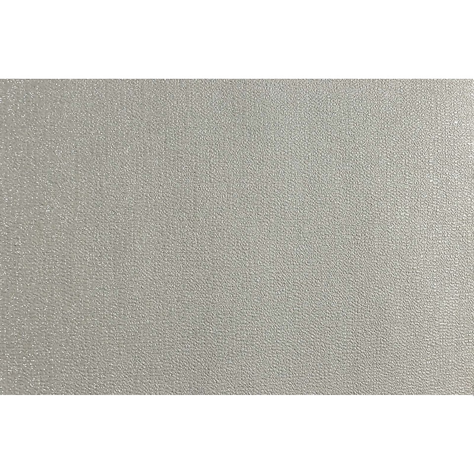 Arthouse Glitterati Plain Embossed Glitter Platinum Wallpaper