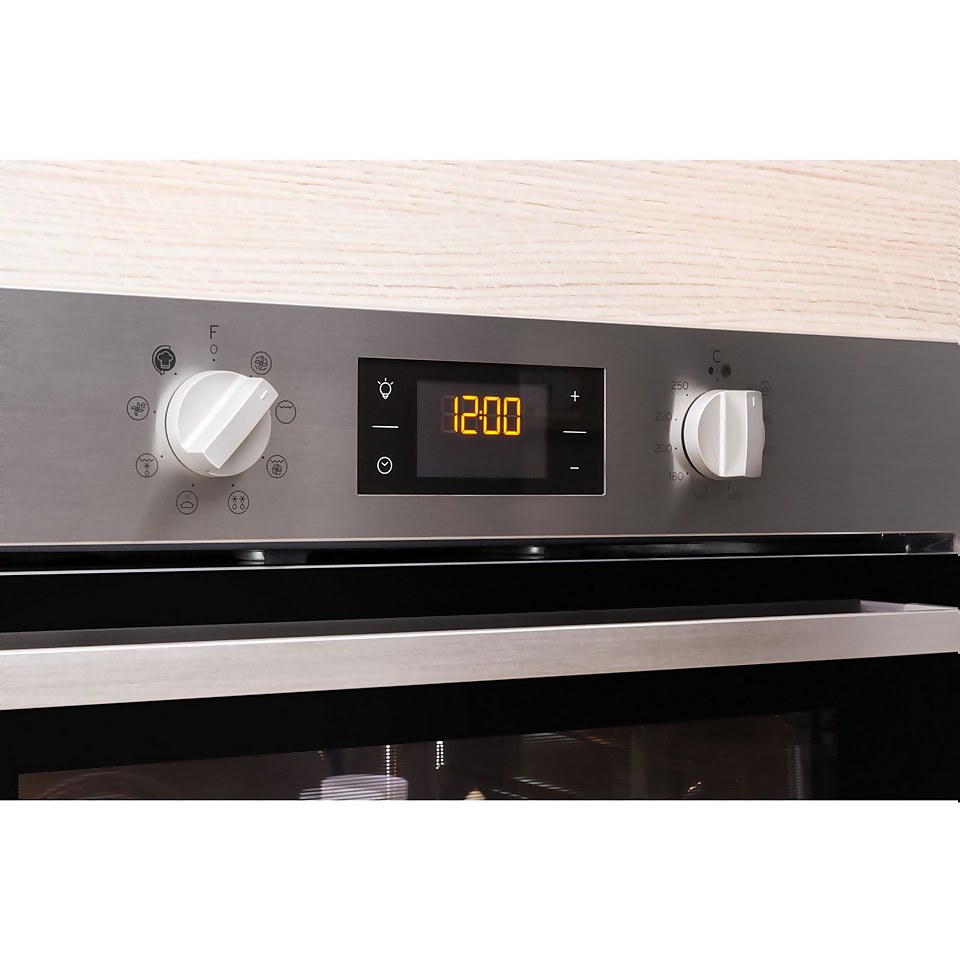 Indesit Aria IFW 6340 IX UK Built-in Single Electric Oven - Stainless Steel