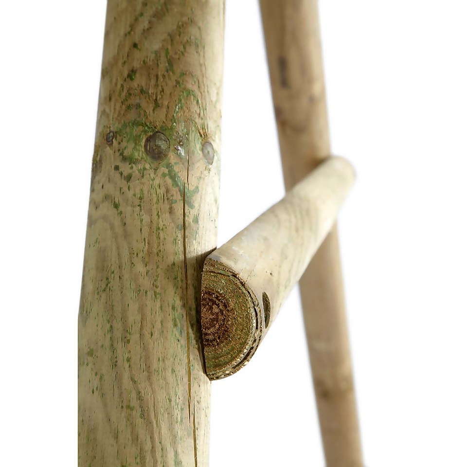 Plum Colobus Wooden Swing Set