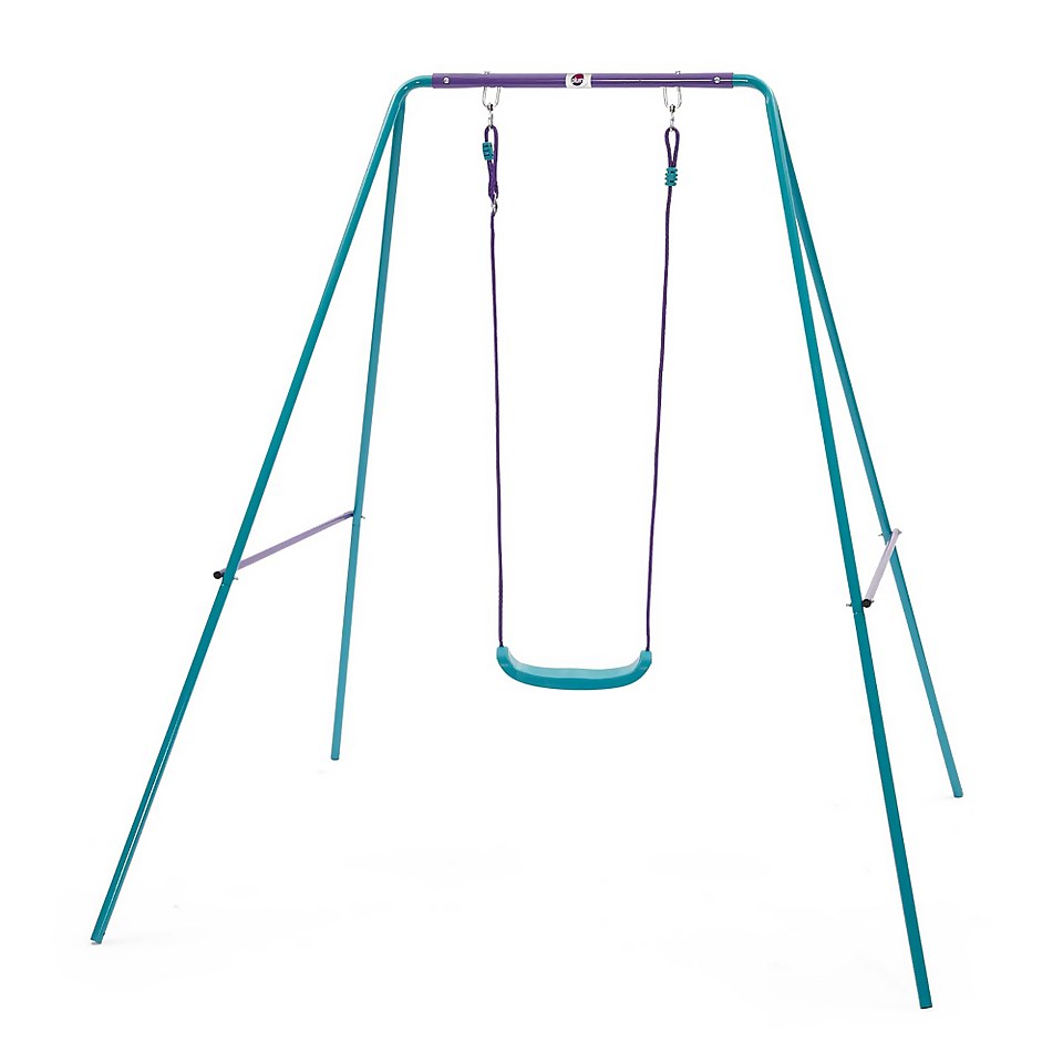 Plum 2 in 1 Swing Set - Purple/Teal
