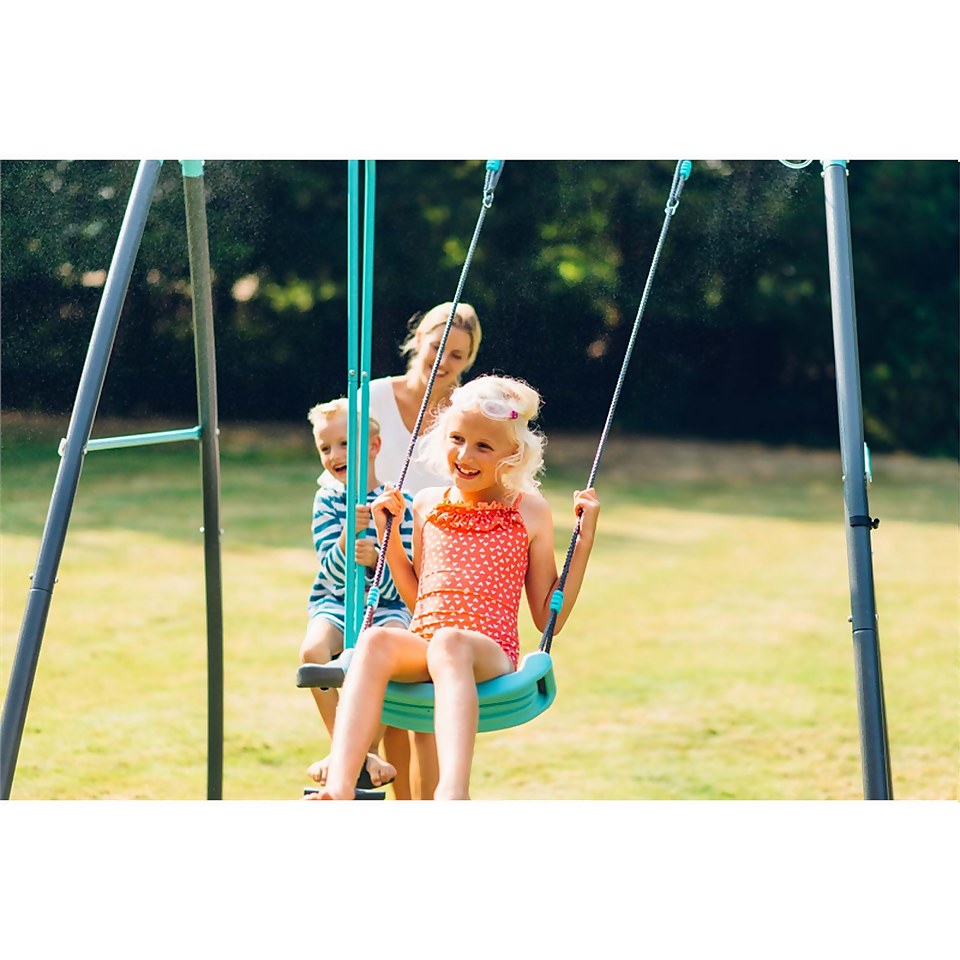 Child Swing Plum Premium Metal Swing Plum® Marmoset™ Wooden Swing