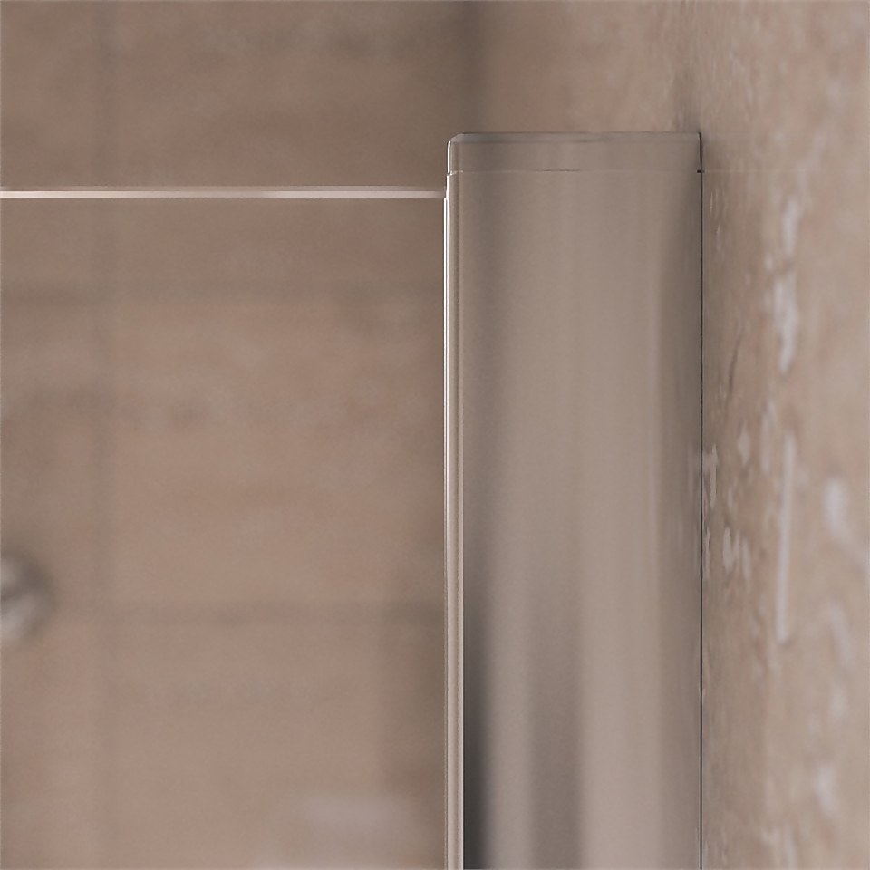 Aqualux Wet Room Shower Panel Glass - 1000 x 2000mm