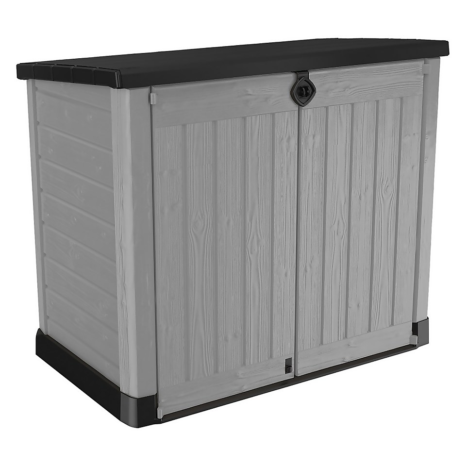 Keter Store It Out Ace Outdoor Garden Storage Shed 1200L (Click & Collect) - Grey/Graphite