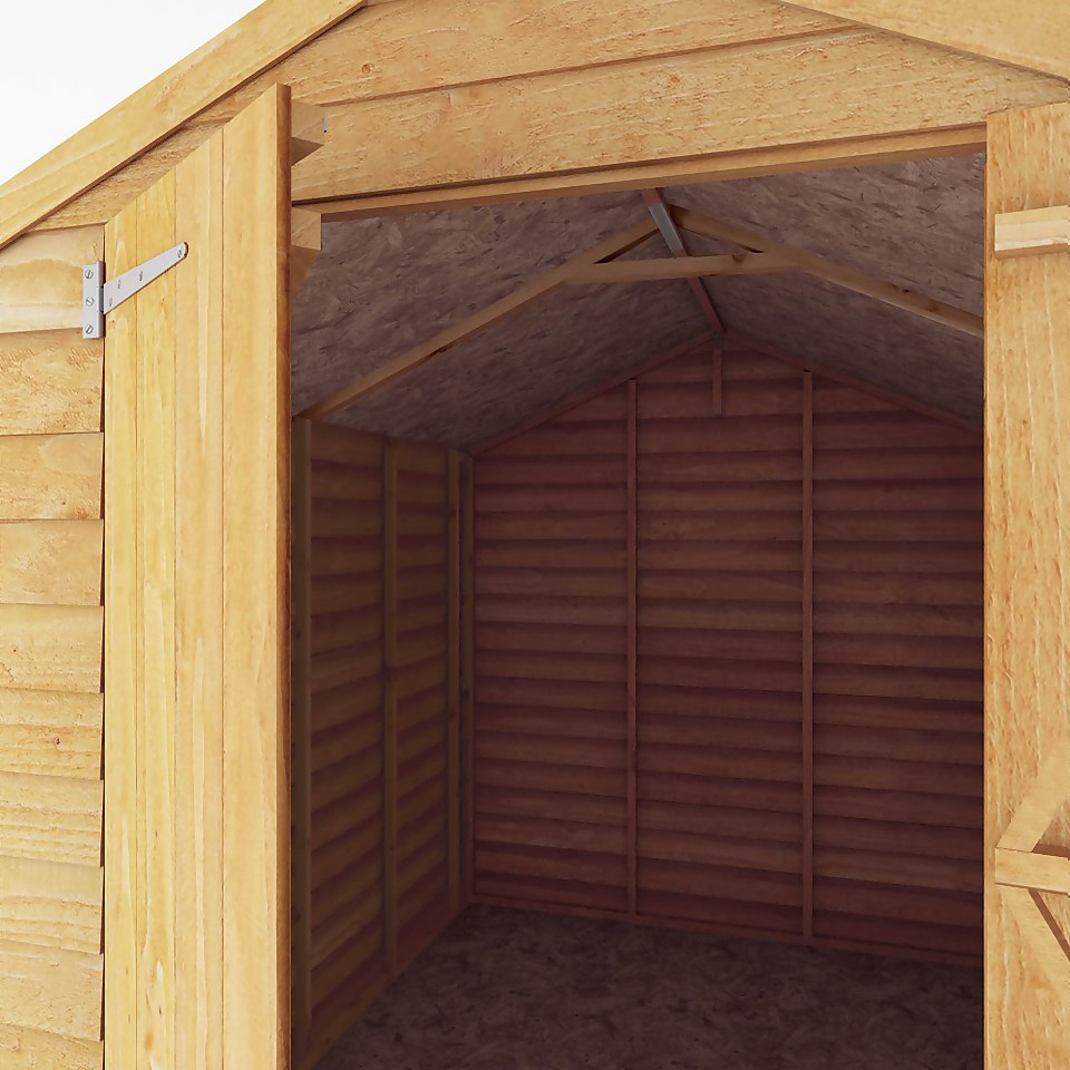 Mercia 10 x 6ft Overlap Apex Windowless Shed
