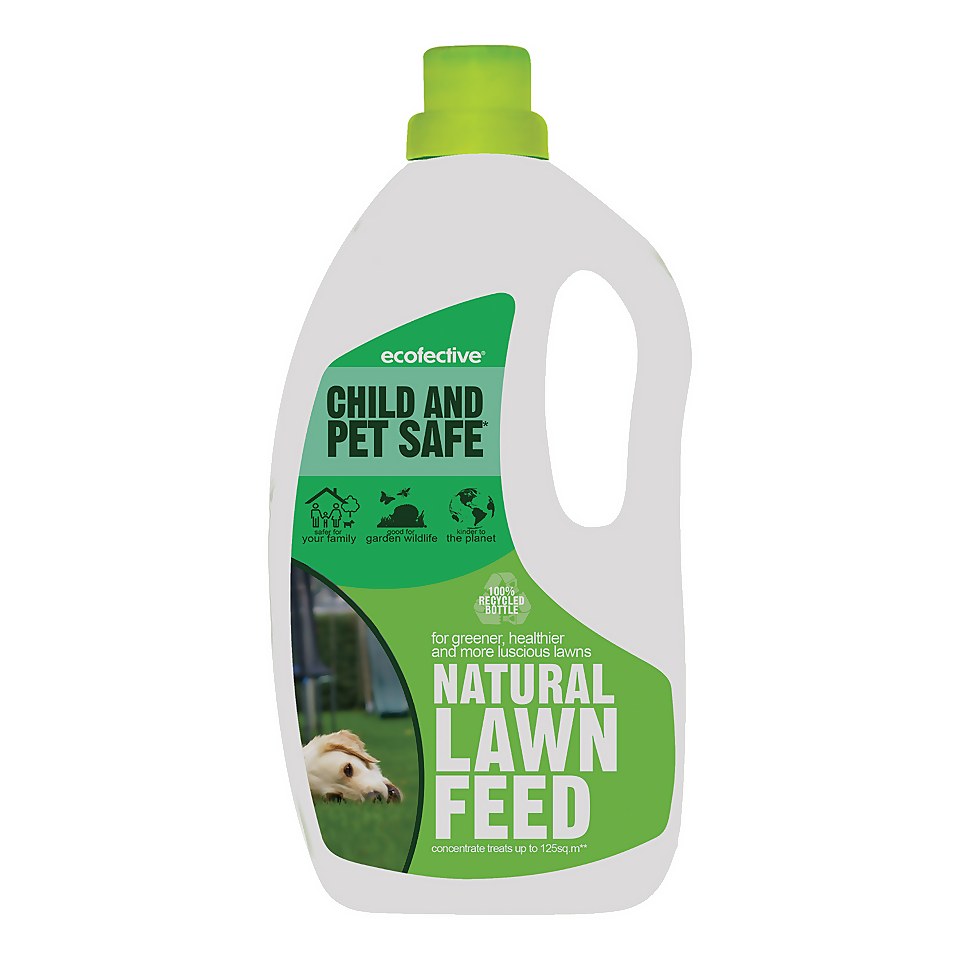 Ecofective Natural Lawn Feed Concentrate - 125m²