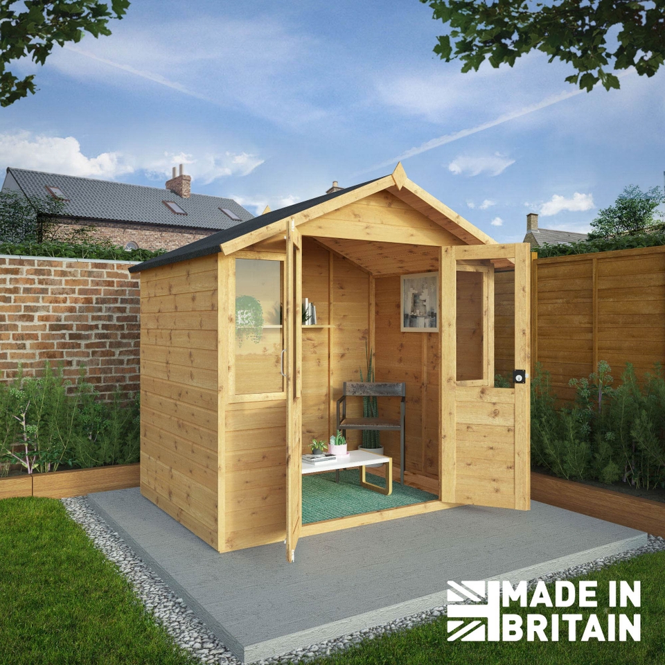Mercia 7 x 5ft Traditional Summerhouse - incl. Installation