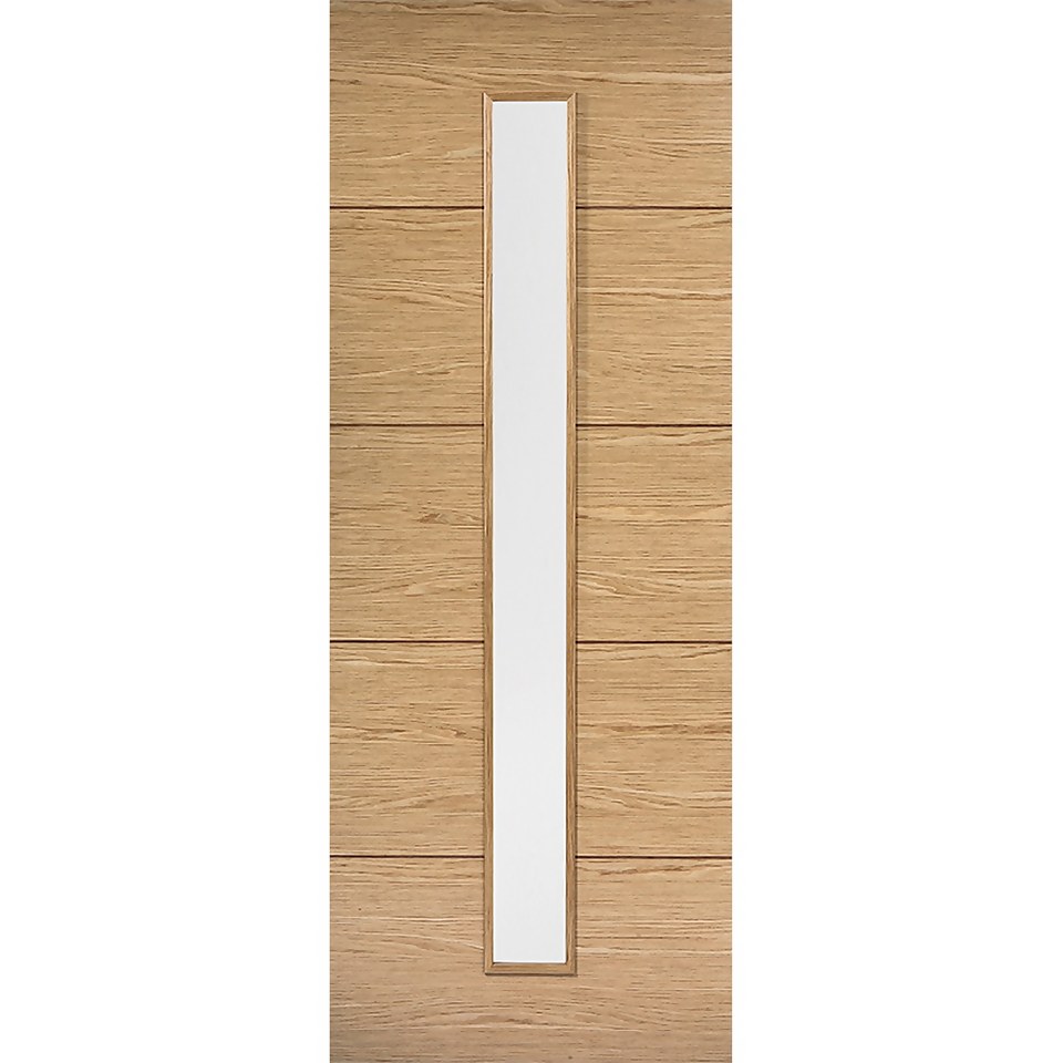 Lille Internal Glazed Prefinished Oak 1 Lite Door - 686 x 1981mm