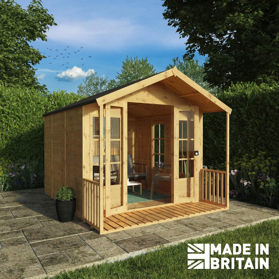 Mercia 10 x 8ft Traditional Summerhouse - Installation Included