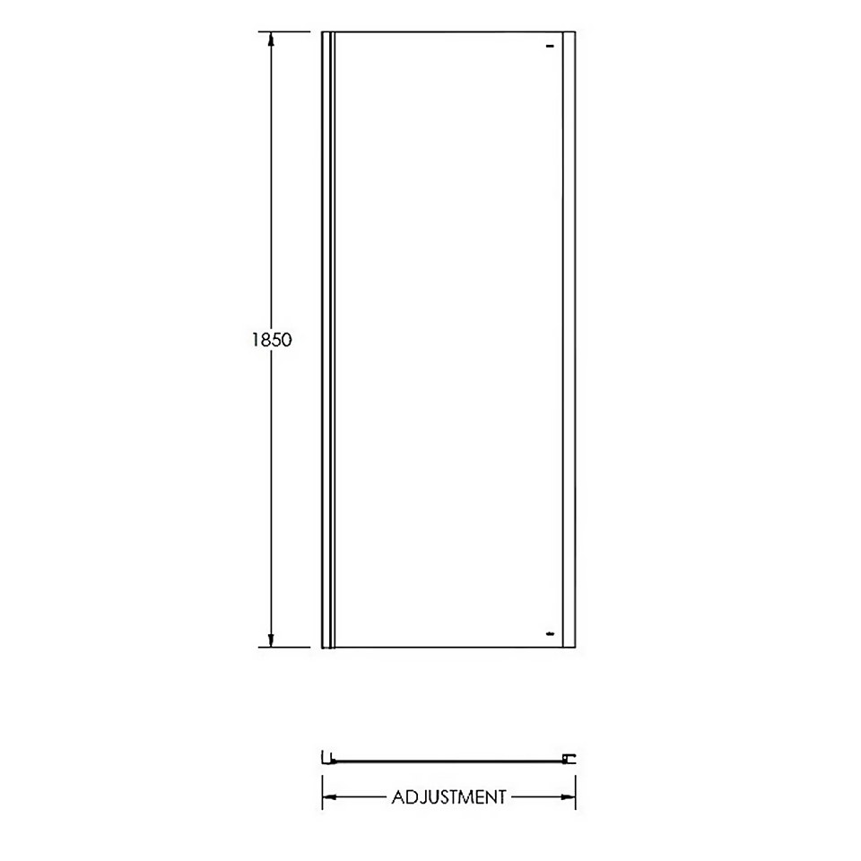 Balterley Bi-Fold Shower Enclosure Package - 760mm