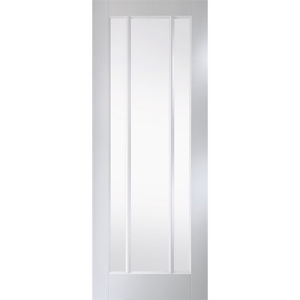 Worcester White Primed Clear Glazed Interior Door 1981 x 762mm
