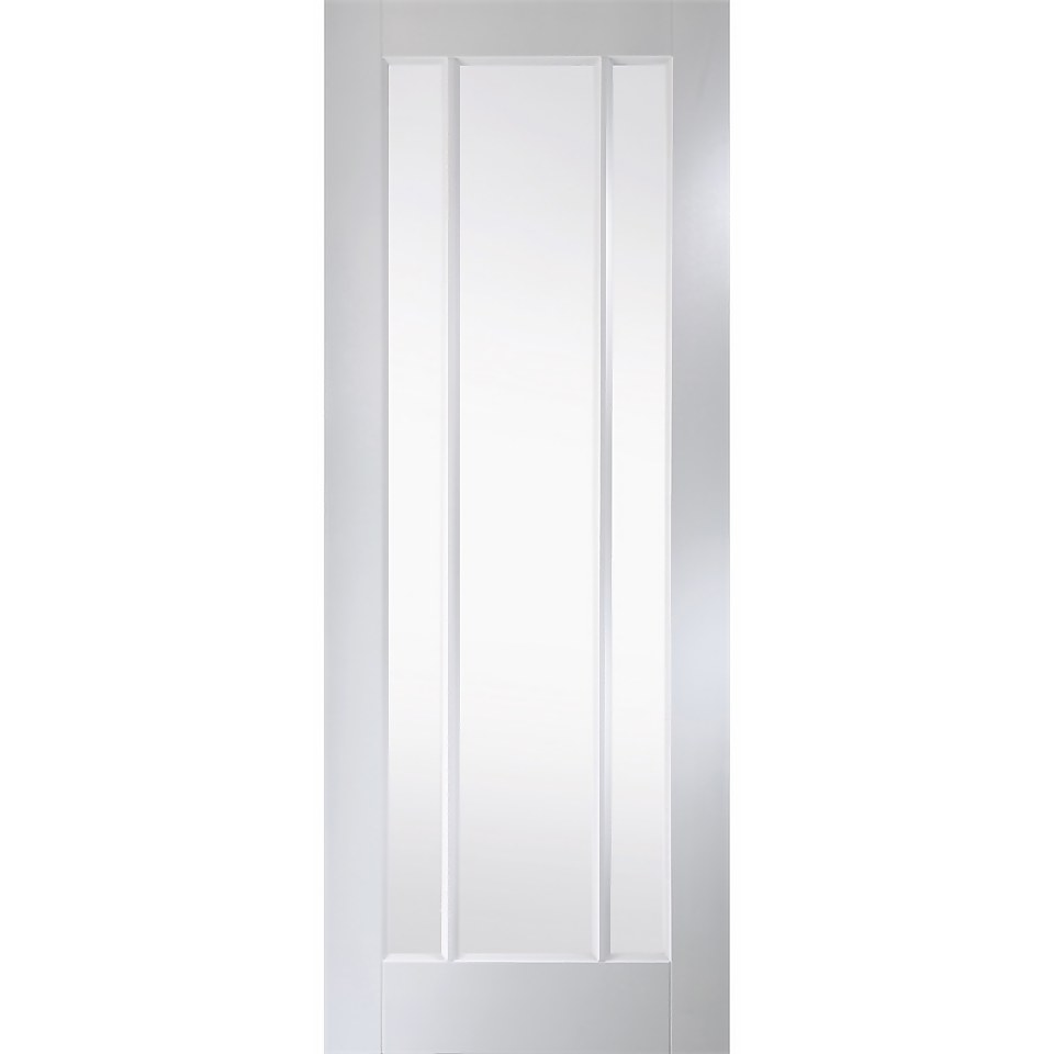 Worcester White Primed Clear Glazed Interior Door 1981 x 838mm