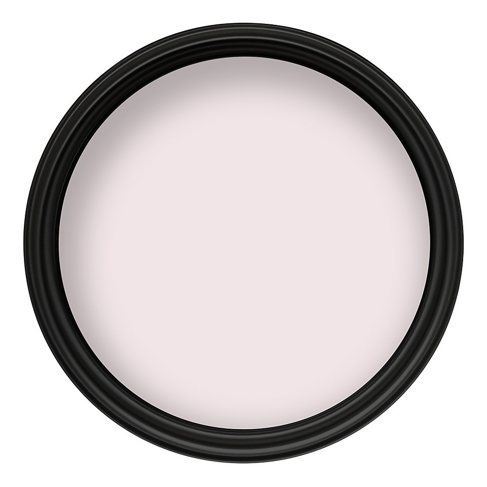 Crown Easyclean Washable & Wipeable Multi Surface Matt Paint Creme De La Rose - 2.5L