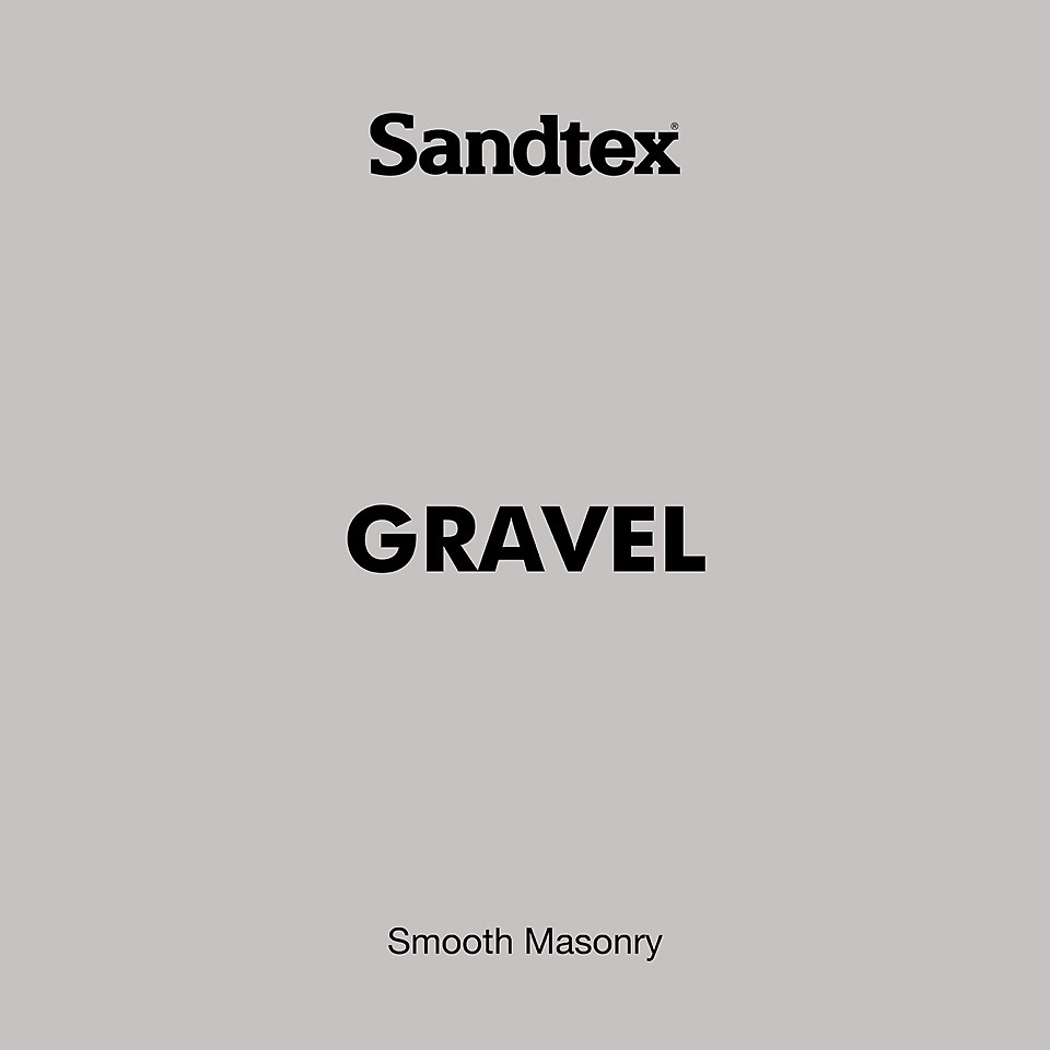 Sandtex Ultra Smooth Masonry Paint Gravel - 10L