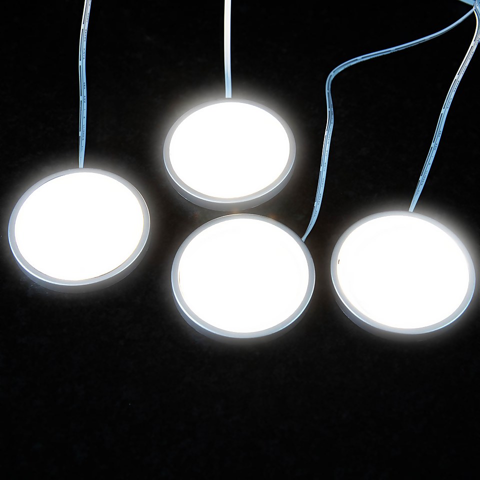 Arlec Warm White LED Puck Light Set