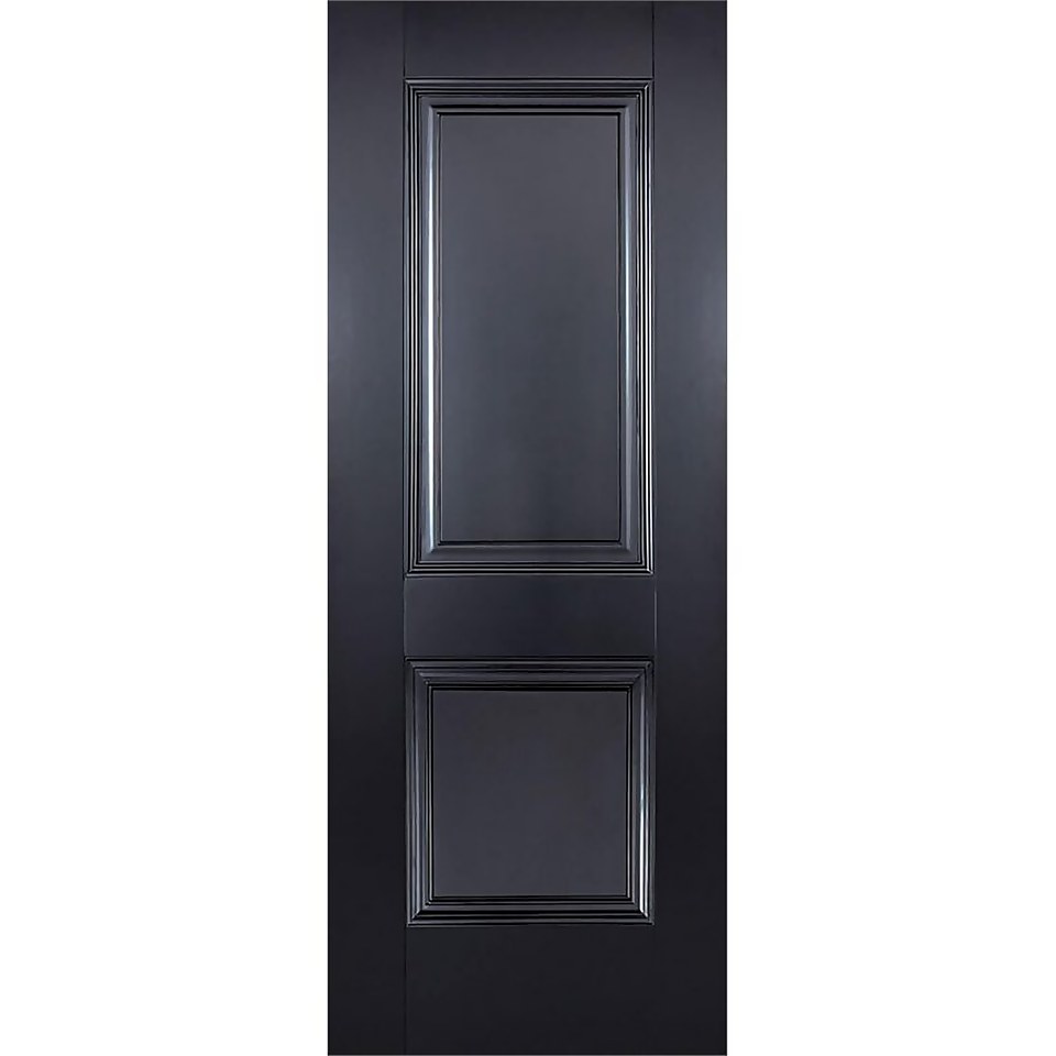 Arnhem Internal Primed Black 2 Panel Door - 686 x 1981mm