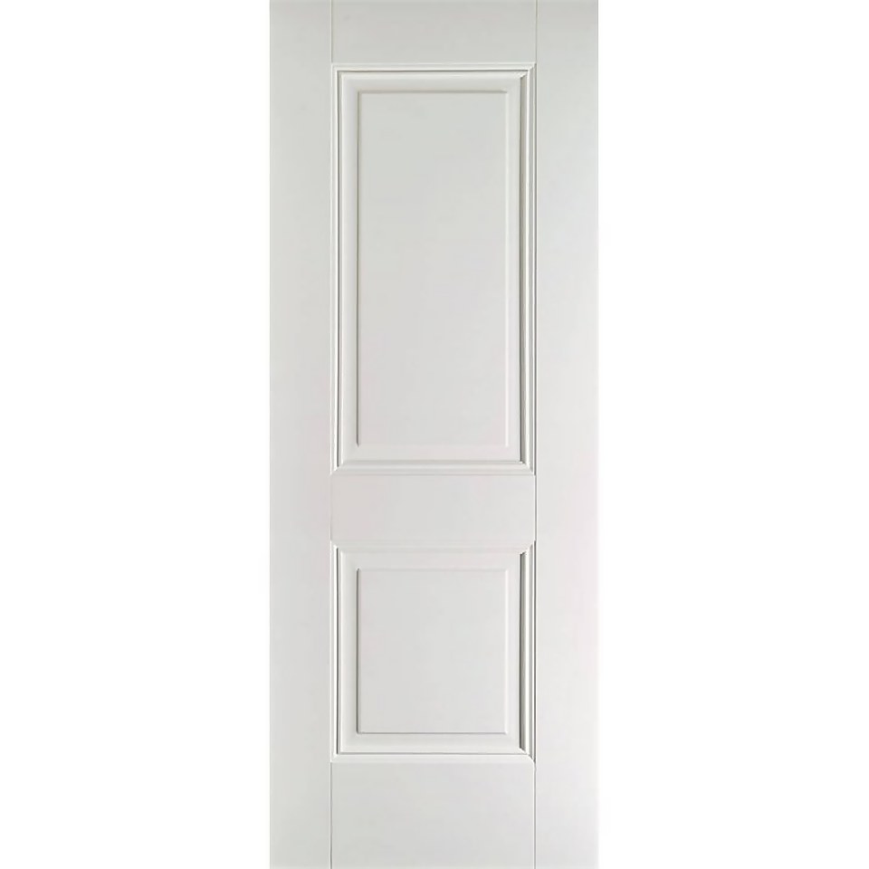 Arnhem Internal Primed White 2 Panel Fire Door - 762 x 1981mm