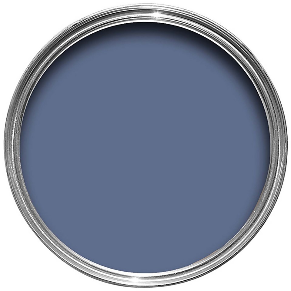 Farrow & Ball Exterior Eggshell Paint Pitch Blue No.220 - 750ml