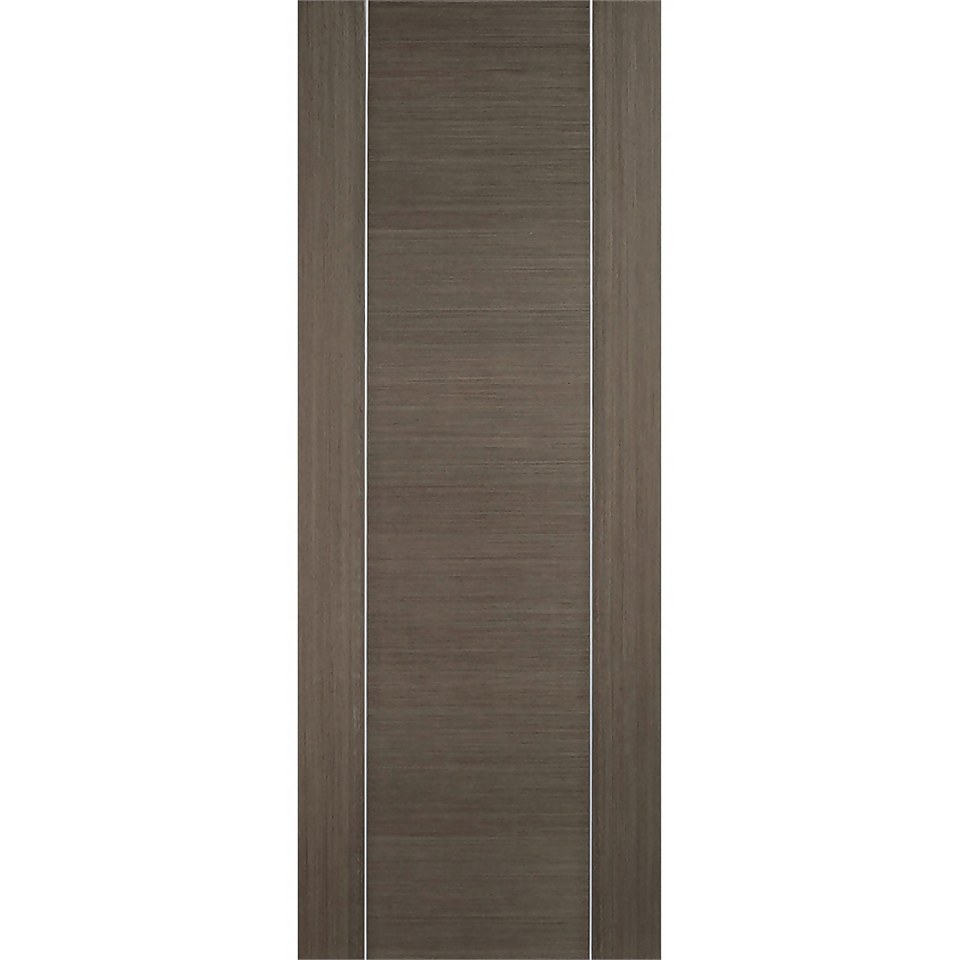 Alcaraz Internal Prefinished Chocolate Grey Door - 762 x 1981mm