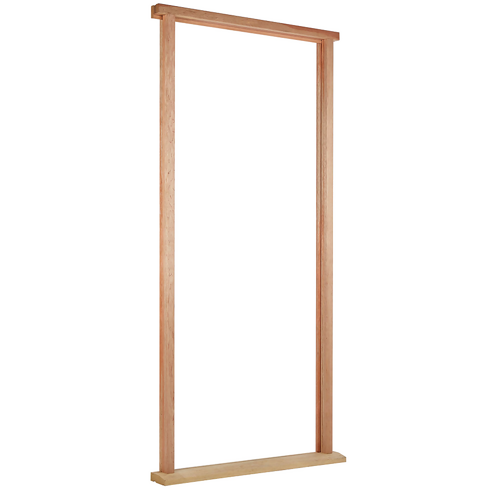 Door Frame and Cill External Unfinished Hardwood With Weather Seal - To Suit Door Size 762 x 1981mm