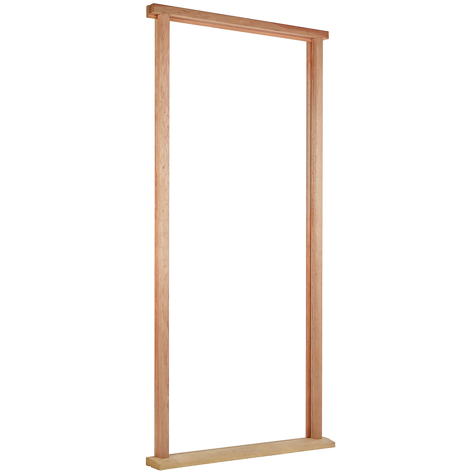 Door Frame and Cill External Unfinished Hardwood With Weather Seal - To Suit Door Size 864 x 2083mm