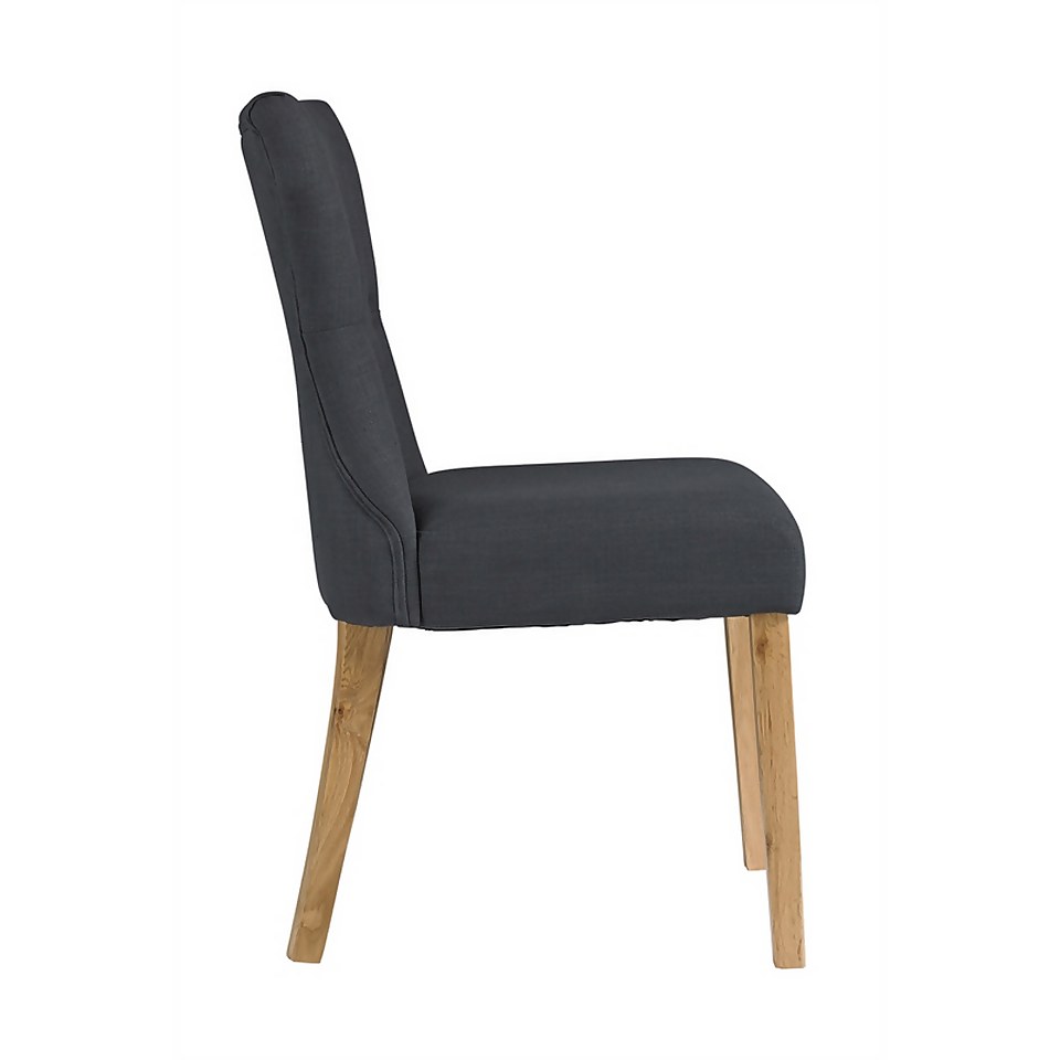Naples Chair - Set of 2 - Grey