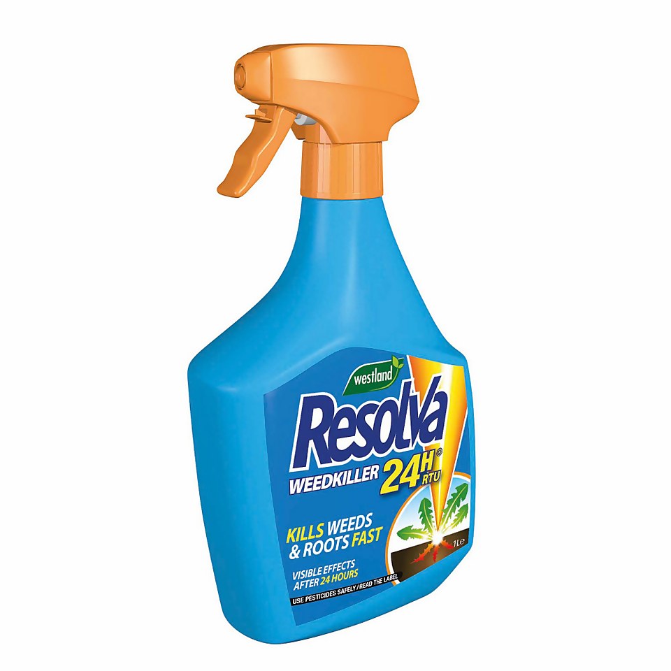 Resolva 24H Weedkiller Ready To Use - 1L
