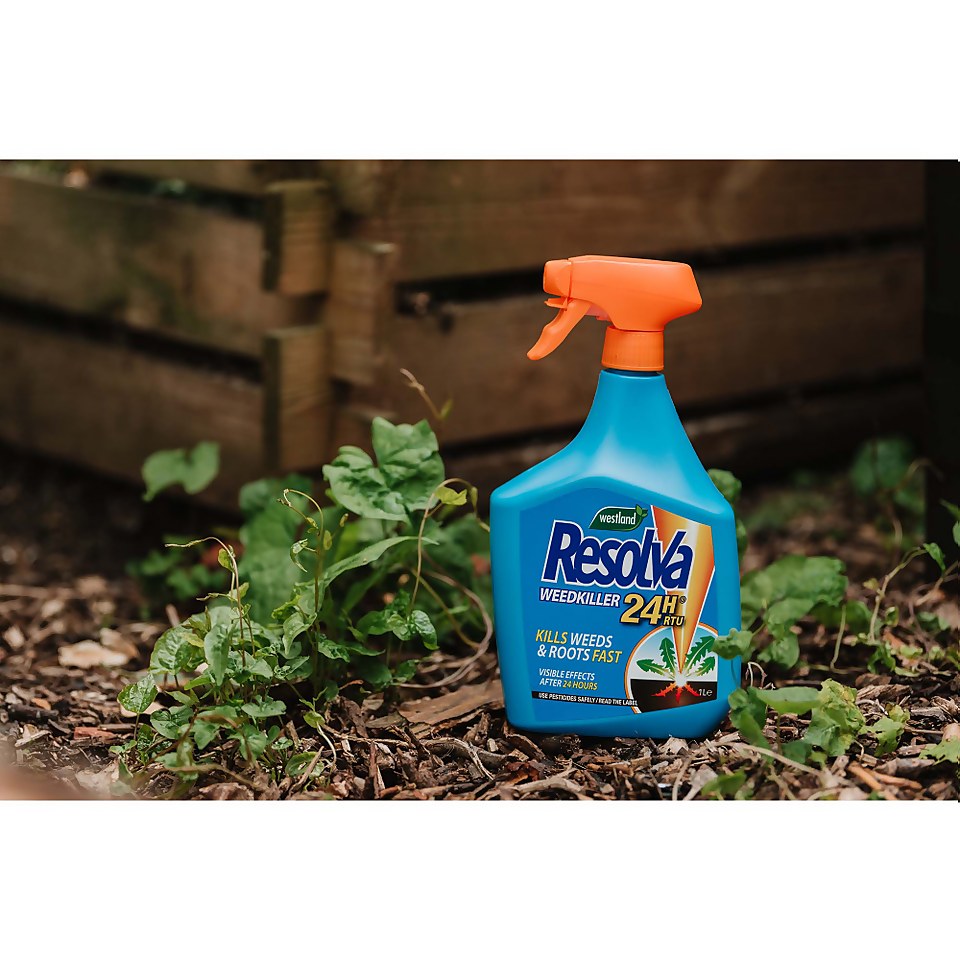 Resolva 24H Weedkiller Ready To Use - 1L