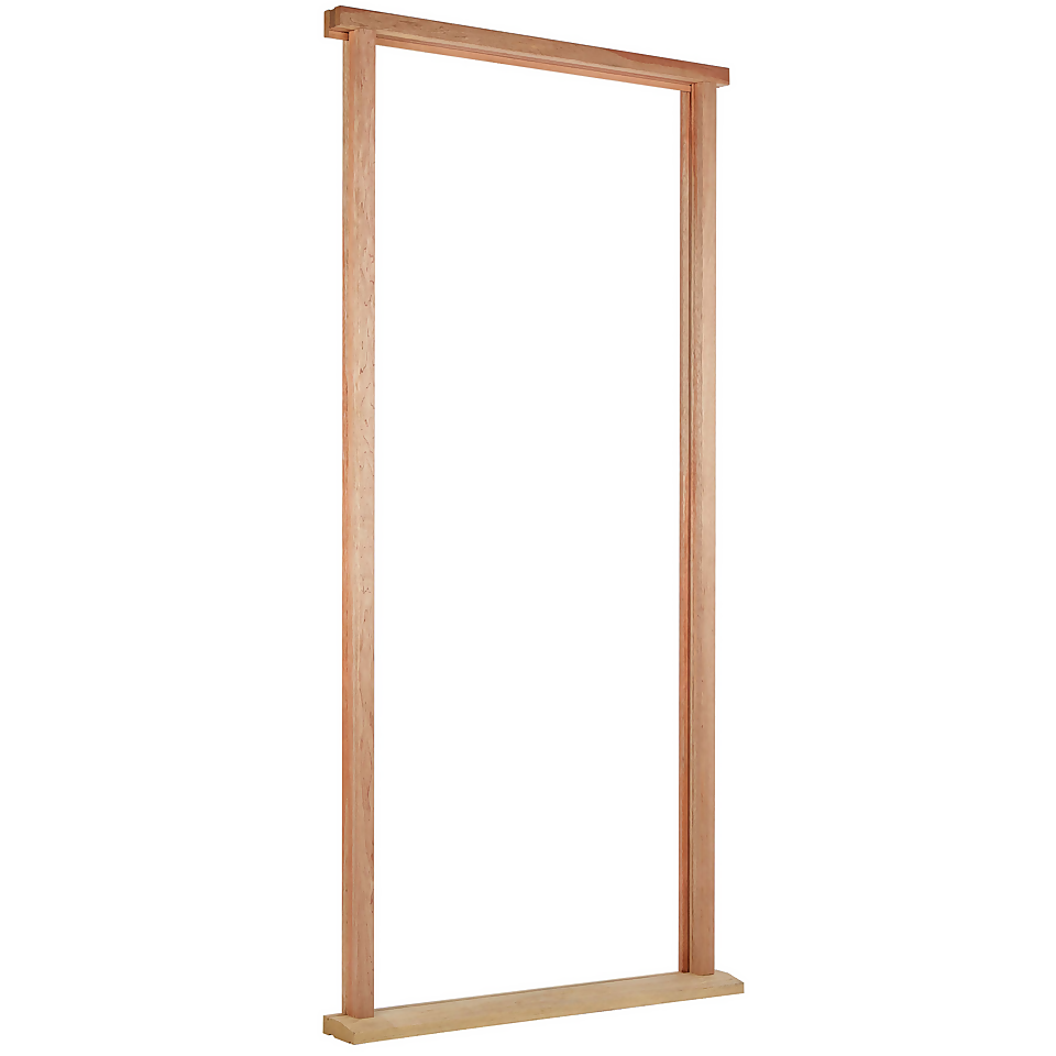 Door Frame and Cill External Unfinished Hardwood With Weather Seal - To Suit Door Size 1524 x 1981mm