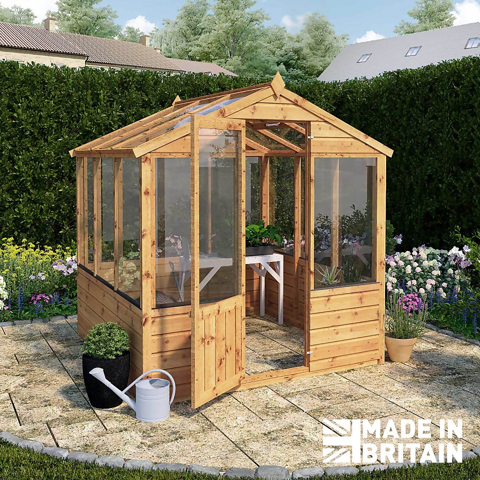 Mercia 6 x 6ft Traditional Greenhouse - incl. Installation